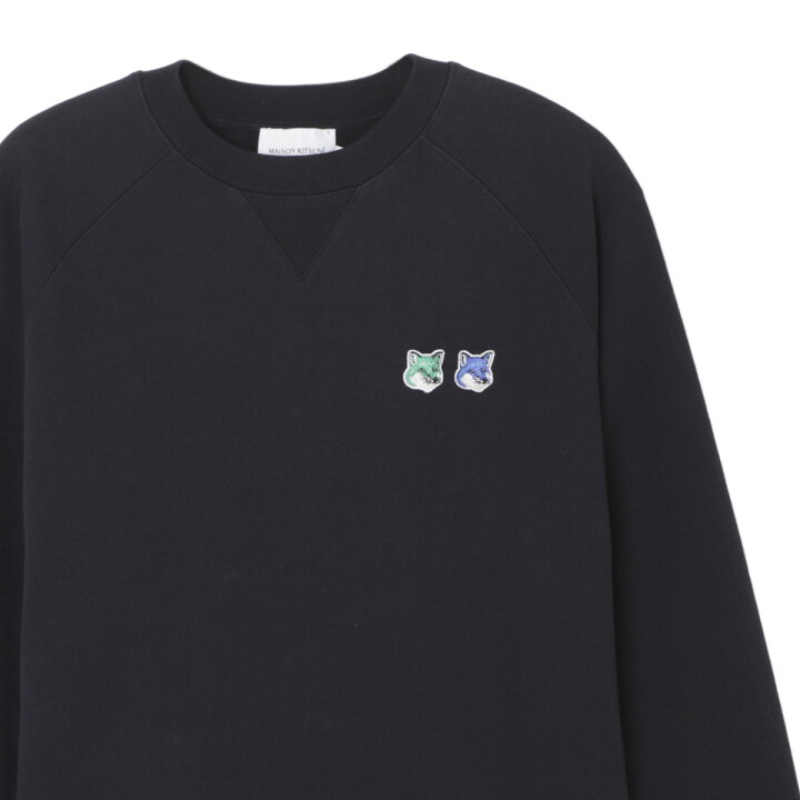 楽天市場】メゾンキツネ MAISON KITSUNE スウェット ブラック メンズ 