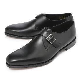 ローク Loake シングルモンクストラップシューズ ブラック メンズ 大きいサイズあり medway black MEDWAY B Fフィット ラスト RIVER【返品送料無料】【ラッピング無料】[2023SS]