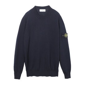 ストーンアイランド STONE ISLAND クルーネックニット ブルー 7115524c4 v0020 524C4【返品送料無料】