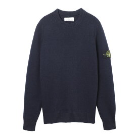 ストーンアイランド STONE ISLAND クルーネックニット ブルー 7115552a3 v0020 552A3【返品送料無料】