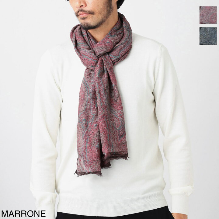 楽天市場】エトロ ETRO ストール メンズ r11777 9392 100【返品送料  