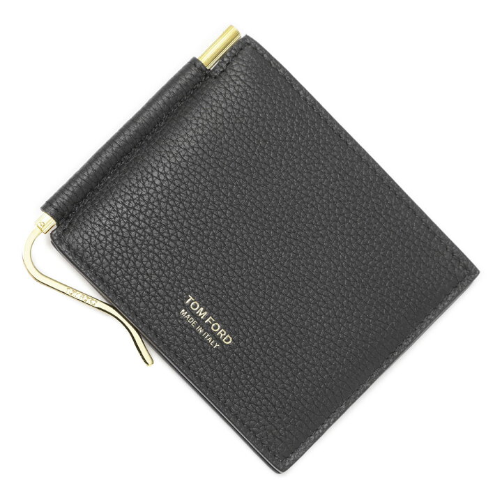 楽天市場】トムフォード TOM FORD マネークリップ ブラック y0231 