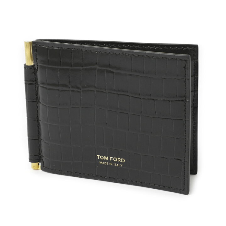 楽天市場】トムフォード TOM FORD マネークリップ 2つ折り財布 