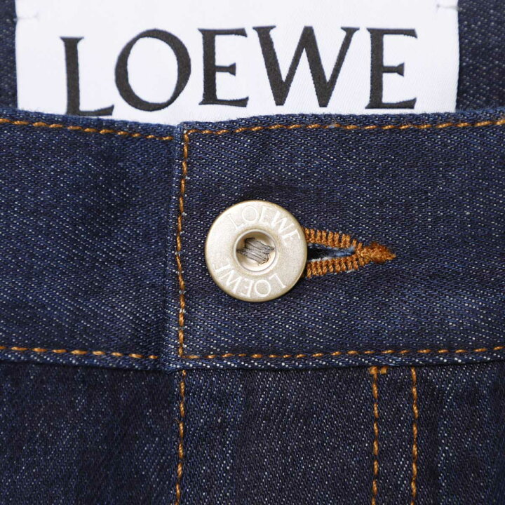 楽天市場】ロエベ LOEWE ボタンフライジーンズ フィッシャーマンデニム 