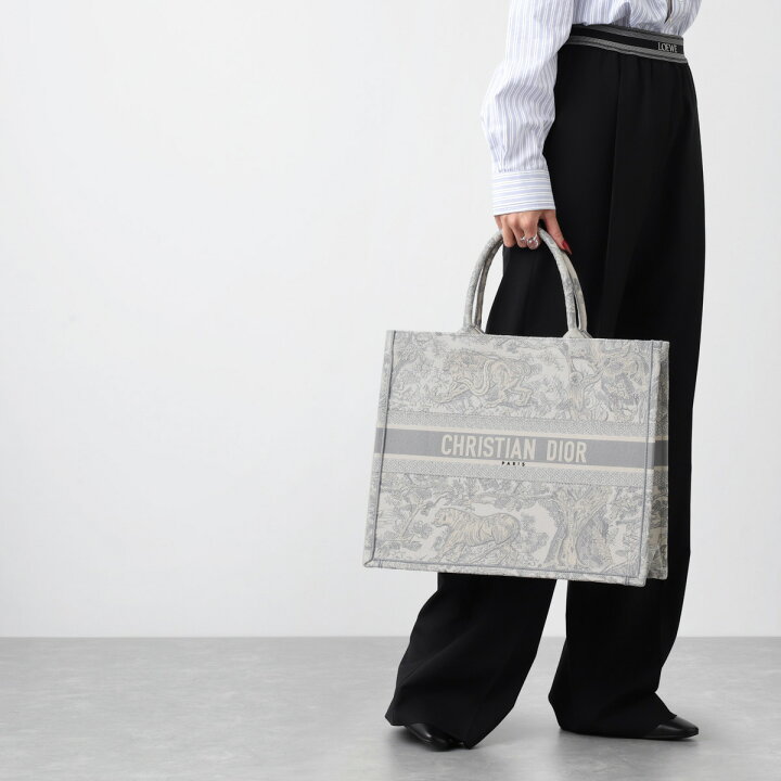 楽天市場】ディオール DIOR トートバッグ グレー レディース m1286ztdt 