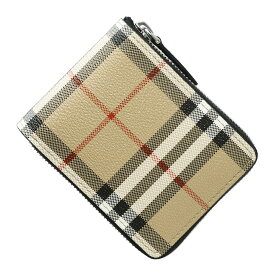 バーバリー BURBERRY 2つ折り財布 小銭入れ付き ベージュ 8071081 archivebeige DANIELS DFC【返品送料無料】