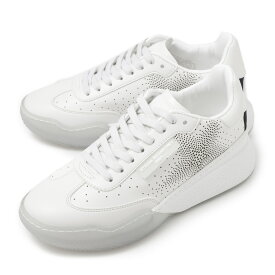 【アウトレット】ステラマッカートニー STELLA McCARTNEY スニーカー ホワイト レディース 810239 e00130 9001 LOOP SEMI SHINE ALTER MAT【返品送料無料】