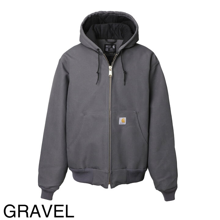 楽天市場】カーハート Carhartt 中綿入りフーデッドブルゾン 