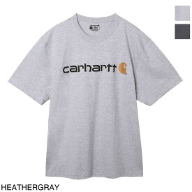 【5/25限定!当選確率1/2!MAX100%POINT BACK!※要エントリー】【3千円均一】カーハート Carhartt クルーネックTシャツ k195 hgy heathergray HEAVYWEIGHT SHORT SLEEVE LOGO GRAPHIC【返品送料無料】