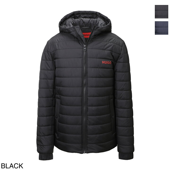 楽天市場】ヒューゴヒューゴボス HUGO HUGOBOSS 中綿入りフーデッド  