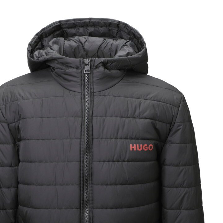 楽天市場】ヒューゴヒューゴボス HUGO HUGOBOSS 中綿入りフーデッド 
