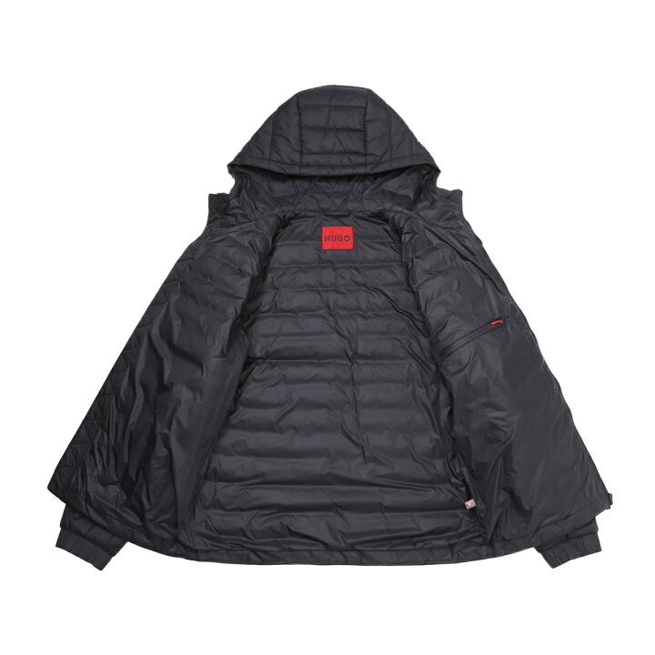 楽天市場】ヒューゴヒューゴボス HUGO HUGOBOSS 中綿入りフーデッド 