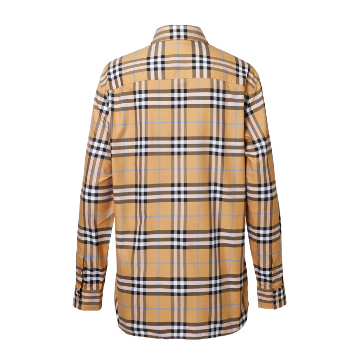 楽天市場】バーバリー BURBERRY 長袖レギュラーカラーシャツ 総柄 