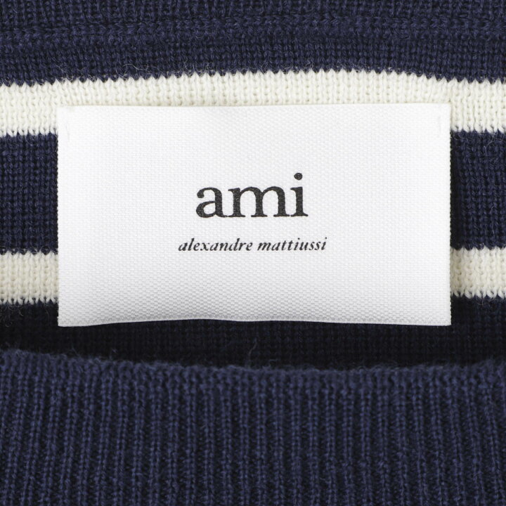 楽天市場】アミ AMI サマーセーター オフショルダー ニット レディース 