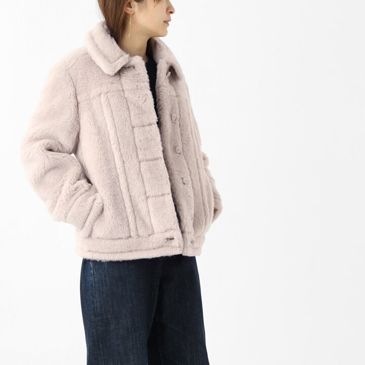 楽天市場】マックスマーラ Max Mara ショートジャケット ボアブルゾン  