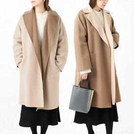 ウィークエンドマックスマーラ WEEKEND Max Mara ロングコート リバーシブルコート ブラウン 2350160239000 021 RAIL【返品送料無料】[2023AW]