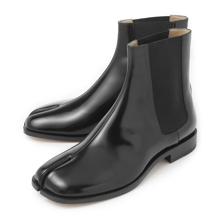 新品箱付き【Maison Margiela】ブラック ワークブーツ サイズ42 