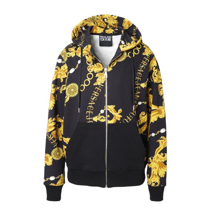 楽天市場】ヴェルサーチェ VERSACE JEANS COUTURE ジップアップパーカ 