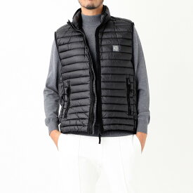 ストーンアイランド STONE ISLAND ダウンベスト ブラック 7915g0224 v0029 G0224 LOOM WOVEN CHAMBERS RECYCLED NYLON DOWN-TC【返品送料無料】[2023AW]