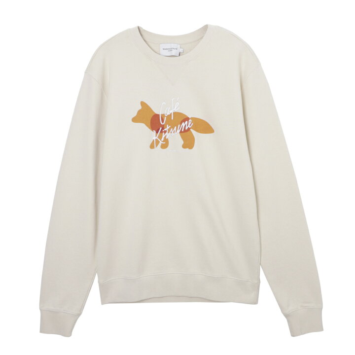 楽天市場】メゾンキツネ MAISON KITSUNE スウェット ベージュ メンズ 