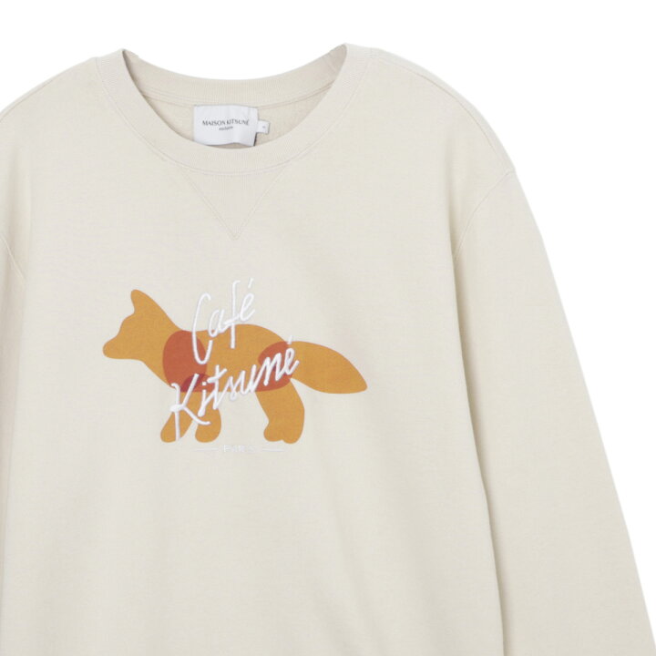 楽天市場】メゾンキツネ MAISON KITSUNE スウェット ベージュ メンズ 
