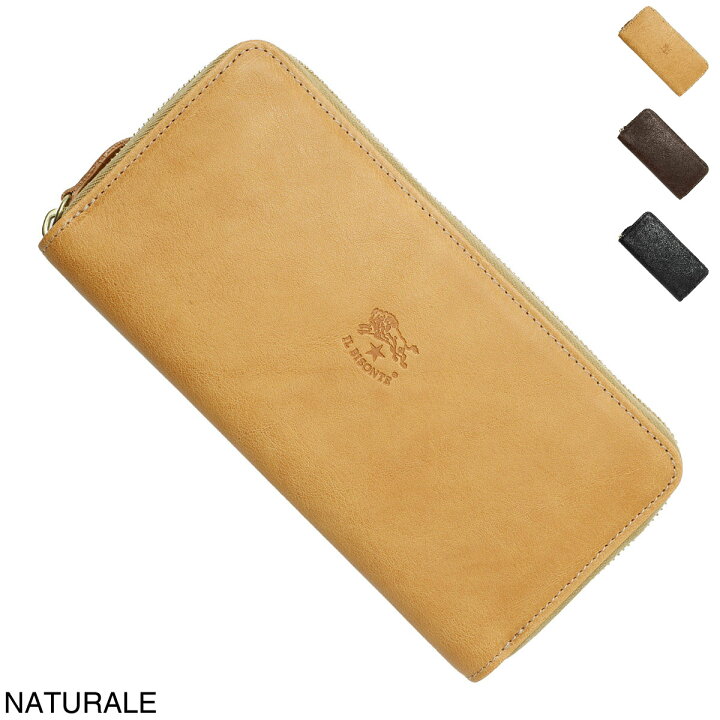 楽天市場】イルビゾンテ IL BISONTE ラウンドファスナー長財布 小銭  