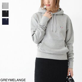 【アウトレット】メゾンキツネ MAISON KITSUNE パーカ フーディ メンズ レディース au00307km0001 h150 greymelange TRICOLOR FOX PATCH CLASSIC HOODIE【返品送料無料】