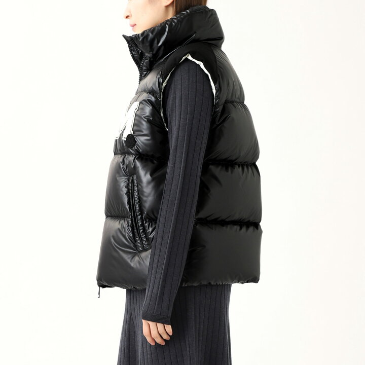 楽天市場】モンクレール MONCLER ダウンベスト ブラック oder 1a00017 