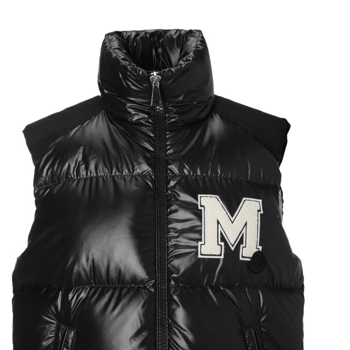 楽天市場】モンクレール MONCLER ダウンベスト ブラック oder 1a00017 