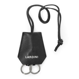 【アウトレット】ラルディーニ LARDINI ストラップ付き キーリング ブラック cnkey cnc501 900【返品送料無料】
