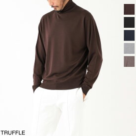 ジョンスメドレー JOHN SMEDLEY タートルネック ニット メンズ levine truffle LEVINE MODERN FIT【返品送料無料】[2025AW]