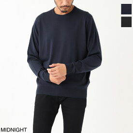 ジョンスメドレー JOHN SMEDLEY クルーネックニット scanlan midnight SCANLAN MODERN FIT【返品送料無料】[2023AW]