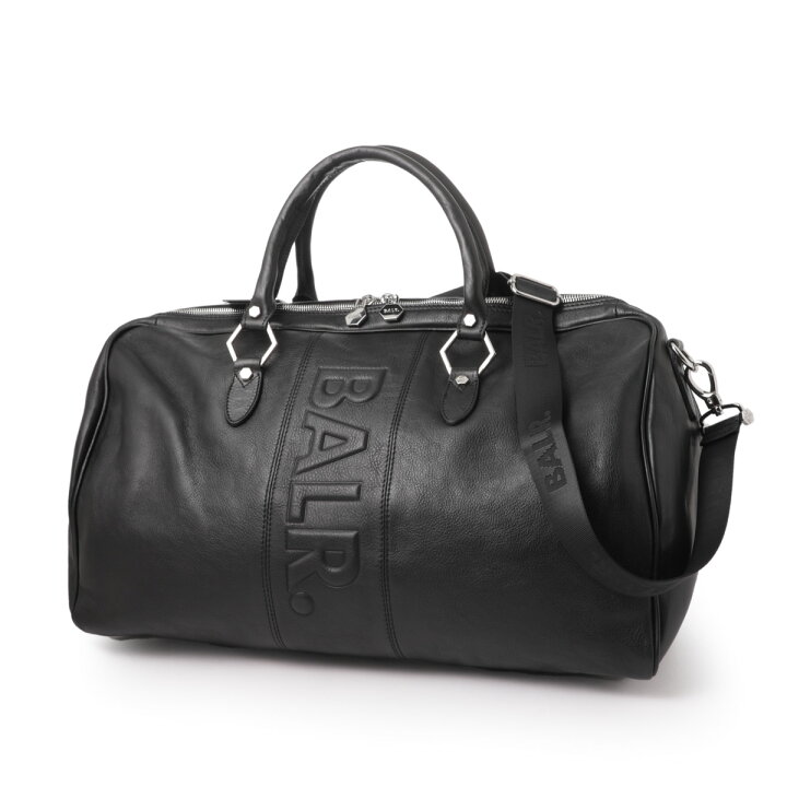 楽天市場】ボーラー BALR. ボストンバッグ 2WAY ジムバッグ ブラック 