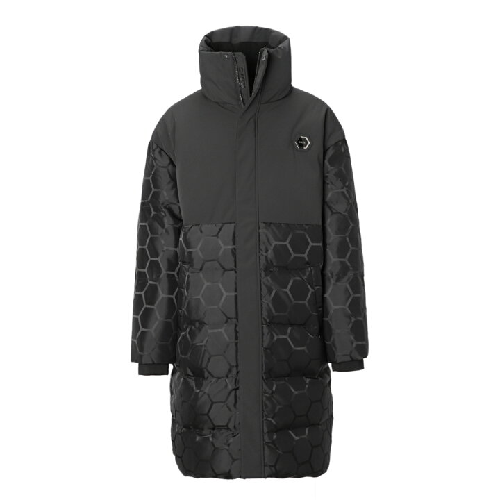 楽天市場】ボーラー BALR. ダウンコート ブラック dante jacquard long 