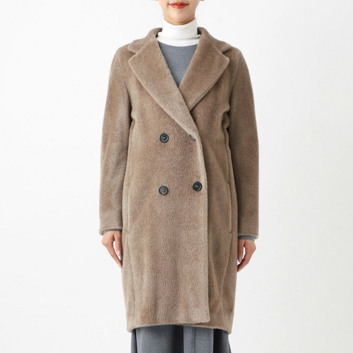 楽天市場】エスマックスマーラ S Max Mara ダブルブレストコート 
