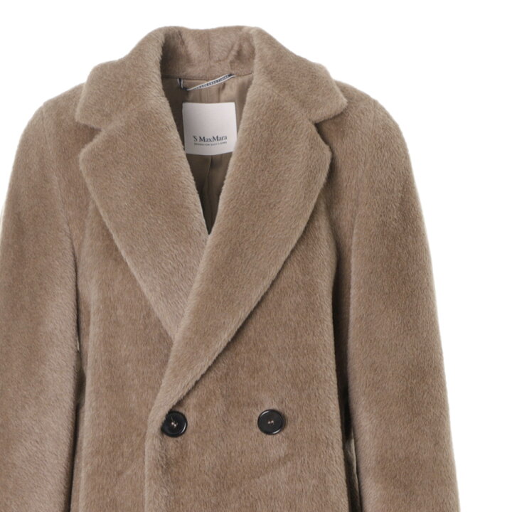 楽天市場】エスマックスマーラ S Max Mara ダブルブレストコート 
