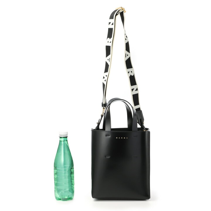 楽天市場】マルニ MARNI トートバッグ 3WAY ブラック レディース 