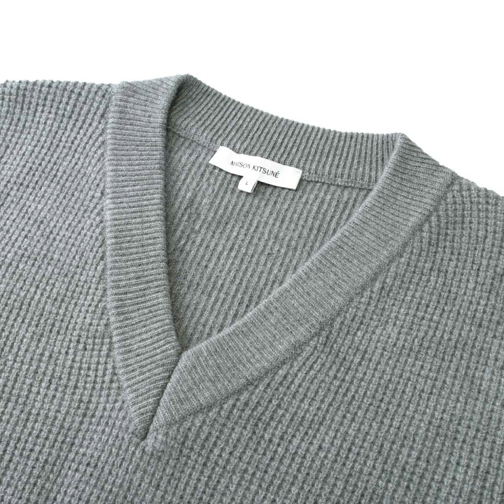 楽天市場】メゾンキツネ MAISON KITSUNE ニットベスト メンズ 