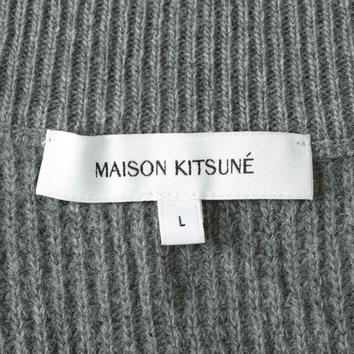 楽天市場】【アウトレット】メゾンキツネ MAISON KITSUNE ニットベスト 