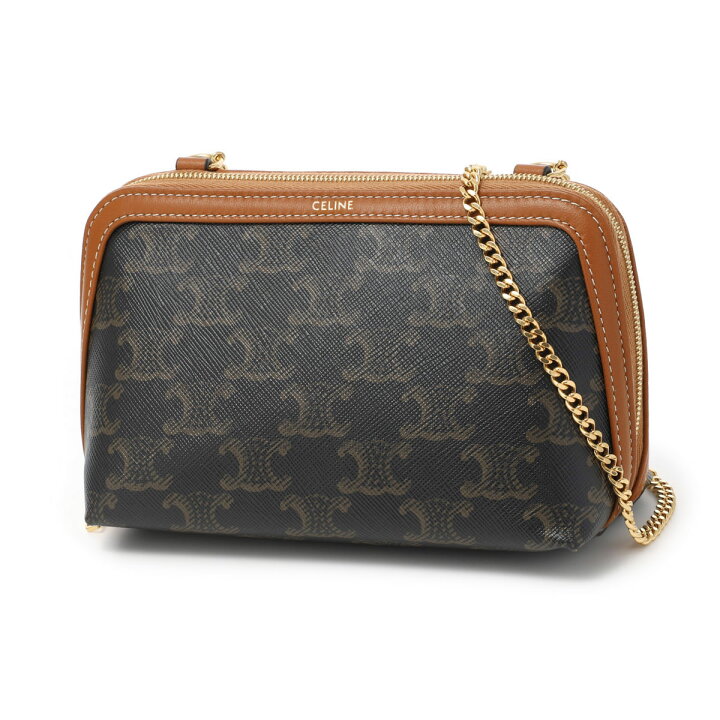 楽天市場】セリーヌ CELINE ショルダーバッグ チェーン付き クラッチ  