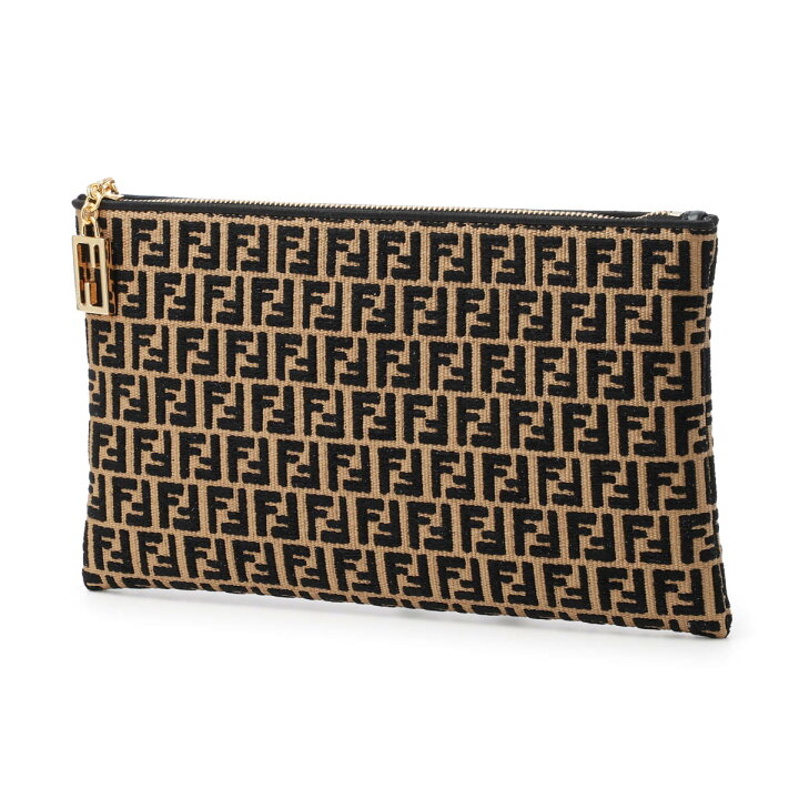 楽天市場】フェンディ FENDI クラッチバッグ ブラウン 8n0149 aq1p 