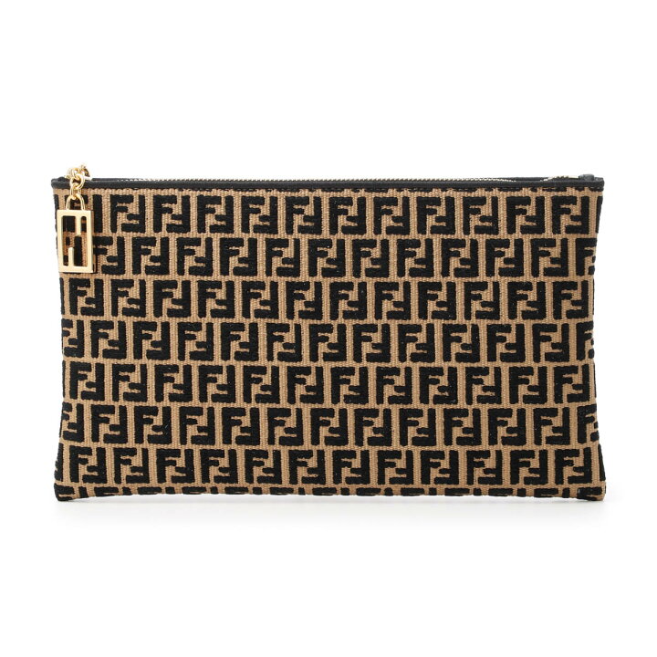 楽天市場】フェンディ FENDI クラッチバッグ ブラウン 8n0149 aq1p 