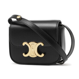セリーヌ CELINE ショルダーバッグ ミニバッグ ブラック レディース 10i51 3dpv 38no MINI TRIOMPHE【返品送料無料】[2025AW]