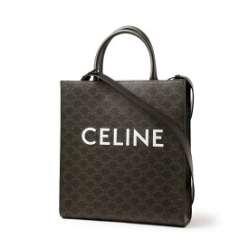 セリーヌ CELINE トートバッグ ショルダーバッグ ブラック メンズ 19443 2cim 38og MEDIUM VERTICAL CABAS【返品送料無料】[2025SS]