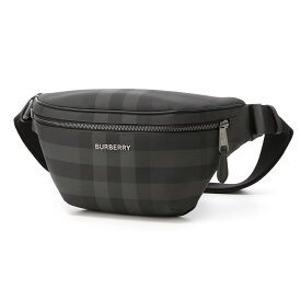 【4/20限定!当選確率1/2!MAX100%POINT BACK!※要エントリー】バーバリー BURBERRY ベルトバッグ グレー 8073267 charcoal ML CASON BRT【返品送料無料】[2023AW]