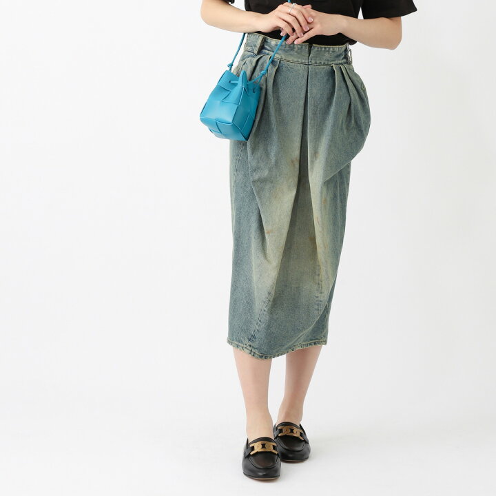 楽天市場】メゾンマルジェラ Maison Margiela デニムスカート ブルー  