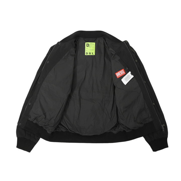 楽天市場】ディーゼル DIESEL ナイロンジャケット ブラック j stain 