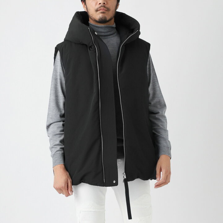 楽天市場】ジルサンダー JIL SANDER ダウンベスト ブラック メンズ 