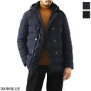 ムーレー MOORER ダウン ピーコート メンズ 大きいサイズあり florio kn1 darkblu FLORIO-KN1【返品送料無料】