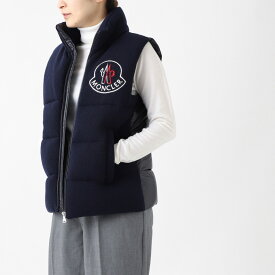 モンクレール MONCLER ダウンベスト KIDS キッズ ブルー レディース hariki 1a00064 m1241 750 HARIKI【返品送料無料】